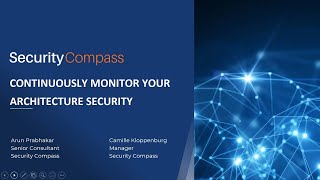 Continuously Monitor Your Architecture Security