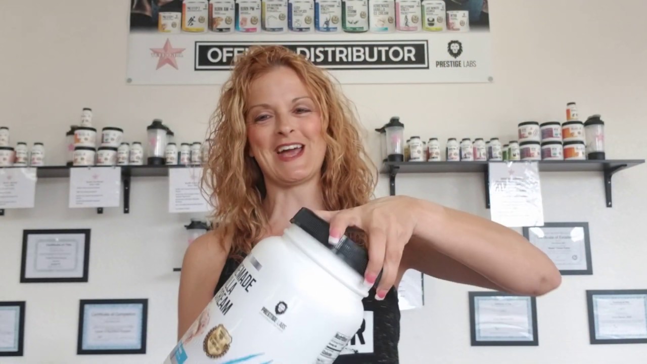 Prestige Labs Ice Cream Protein Powder YouTube