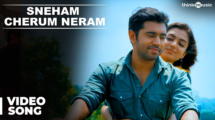 Official : Sneham Cherum Neram Video Song | Ohm Shanthi Oshaana | Nivin Pauly, Nazriya Nazim