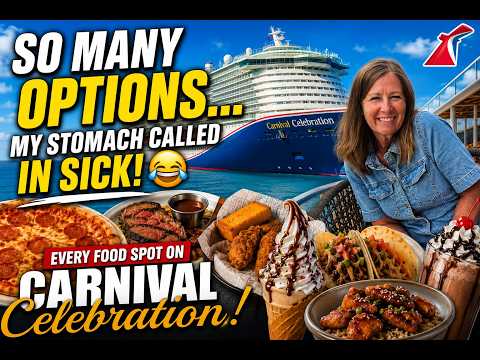 Every Food Spot on Carnival Celebration