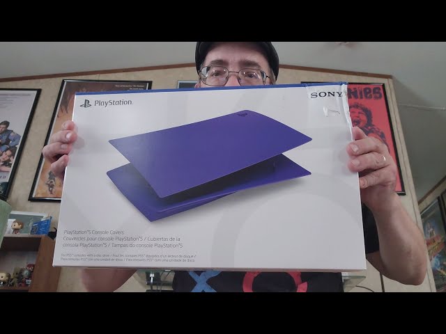 PlayStation 5 SLIM Galactic Purple. Nuevas cubiertas de SONY