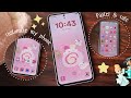 Customize my phone (samsung) pastel pink theme | One UI 8.0 🎀