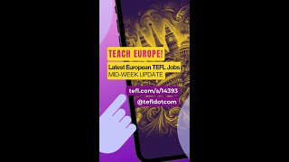 Planning to advance your teaching career in Europe?