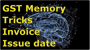 GST Memory Technique Invoice II CA CS CMA Inter/Final II Abhinav Jha Tax GST 2021
