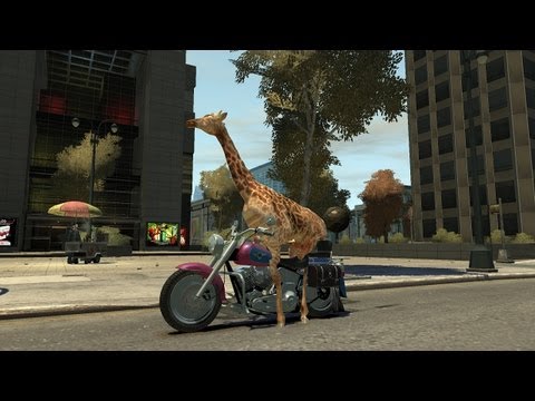 Grand Theft Auto IV - Giraffe (MOD) HD