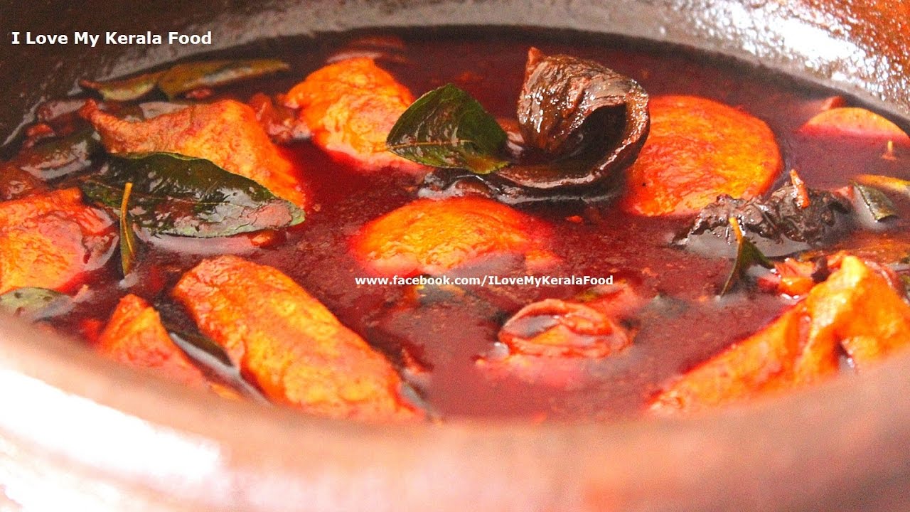 Kerala Fish Curry Neymeen Curry / Meen Mulakittathu chinnuz' I Love
