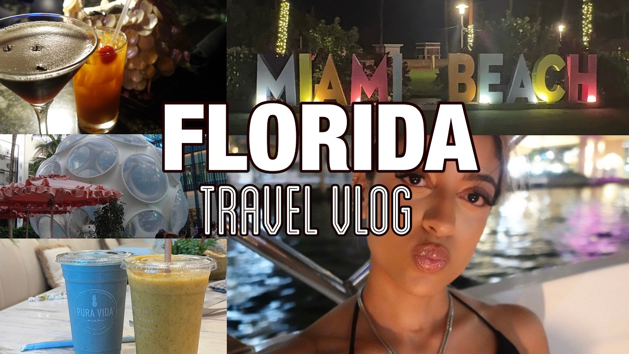 Florida Travel Vlog: Miami, Ft. Lauderdale, Wynwood Walls, Brickell, Food + More