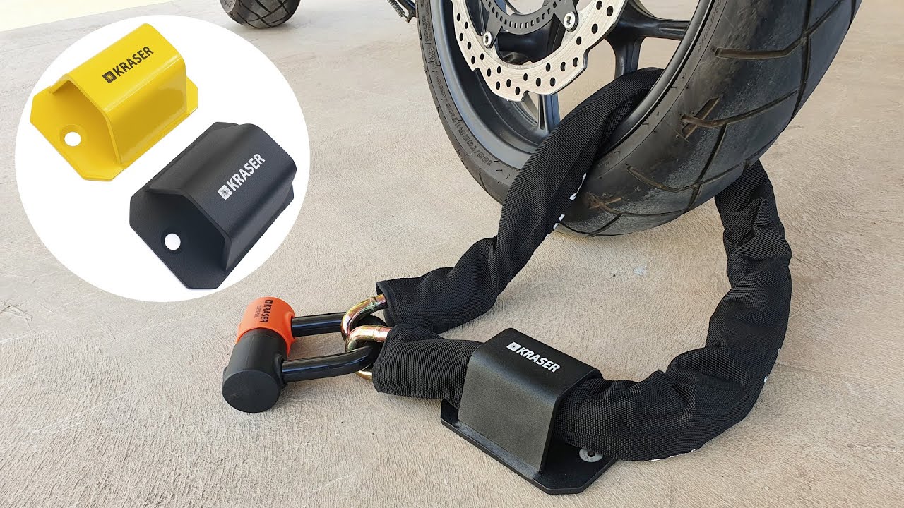 Ancora A Muro Oxford Lk397 Ancora Da Parete/Oxford Brute Force Per Moto E Scooter - Antifurto Sicuro, Modello LK397 Ancoraggio Lk397 - Foto 3