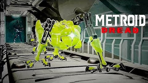 Metroid Dread - Green E.M.M.I Chase and Boss Fight