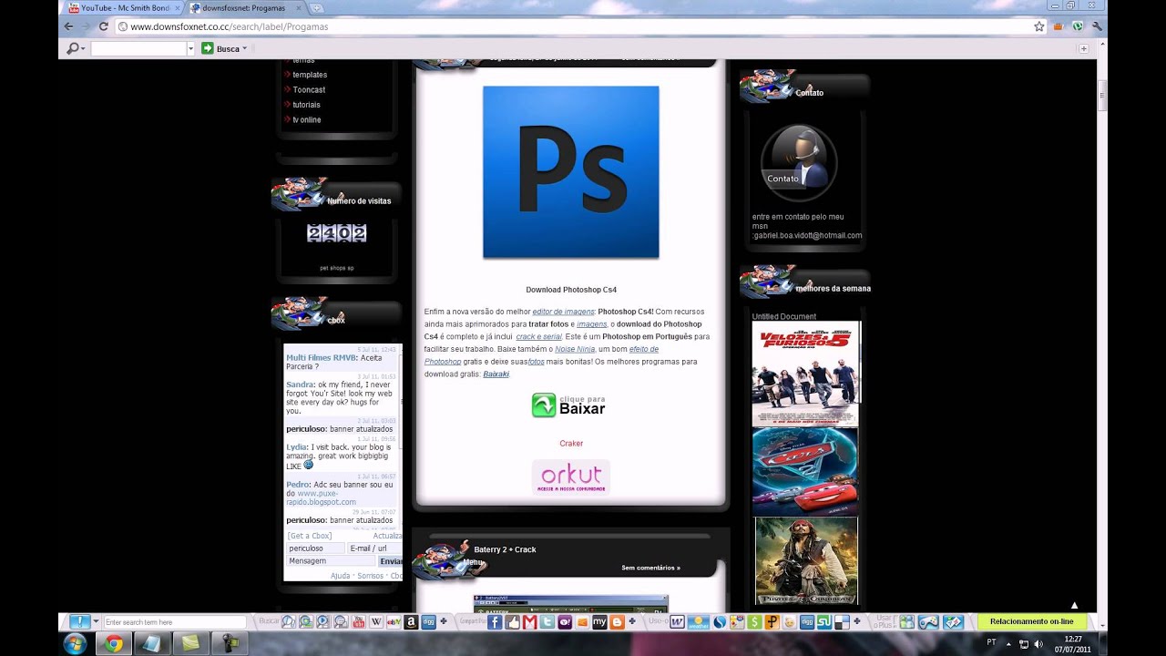 Crakear Como crakear o photoshop c4 - YouTube
