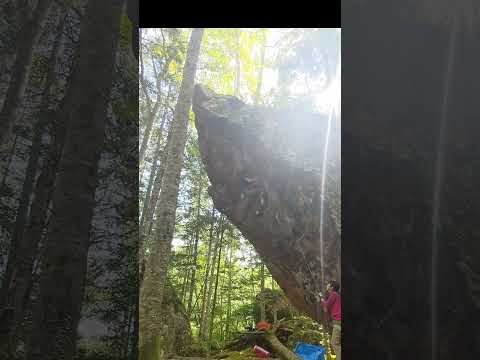 北海道 赤岩青巌峡 「バウ」5.12c