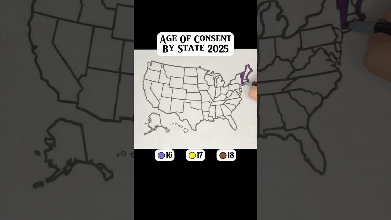 Age Of Consent By State Map Usa States Geography Maxres2 