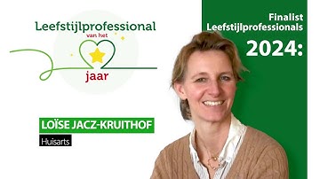 Finalist Leefstijlprofessional 2024 - Loïse Jacz-Kruithof
