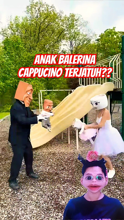 BALLERINA CHILD AND TUNG TUNG SAHUR⁉️ CHILD FALLS😱😍