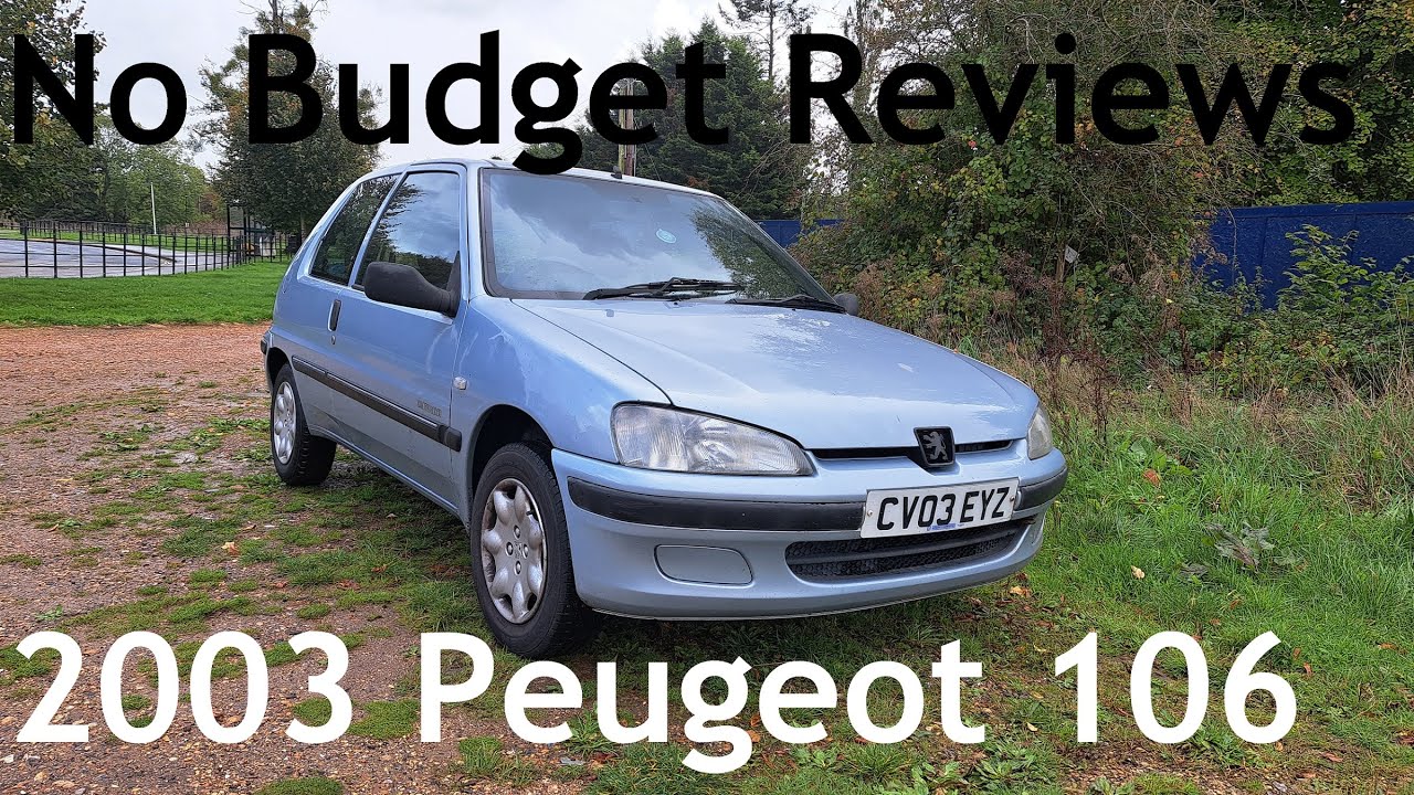 No Budget Reviews (Unexpected Storm Edition): 2003 Peugeot 106 1.1 Independence