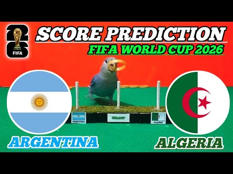 Video ARGENTINA VS ALGERIA || WORLD CUP 2026 || SCORE PREDICTION