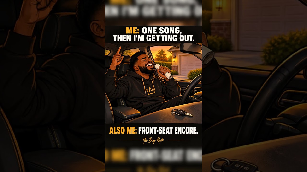 One More Song Turned Into a Front-Seat Encore 😂 | Ya Boy Rick