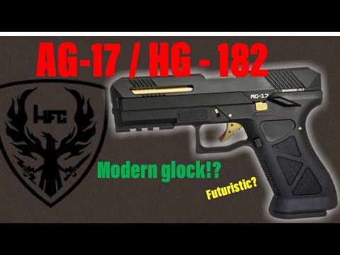 HFC AG-17 / HG-182 Glock! - The futuristic Glock! - YouTube