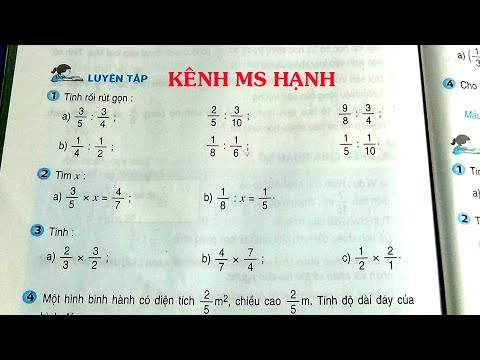 Video TOÁN LỚP 4 - TRANG 136 - SÁCH GIÁO KHOA - LUYỆN TẬP... - youtube