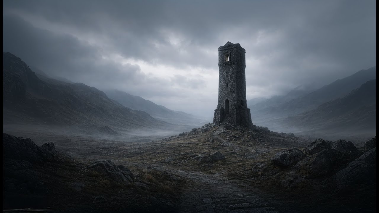 Lonely Watchtower | Dark Ambient Medieval | Calm & Melancholic Atmosphere