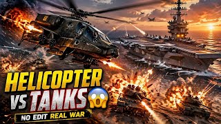 Helicopter Attack on Enemy Tanks 🔥 Real War Gameplay | Aircraft Carrier Reload Mission (No Edit) screenshot 2