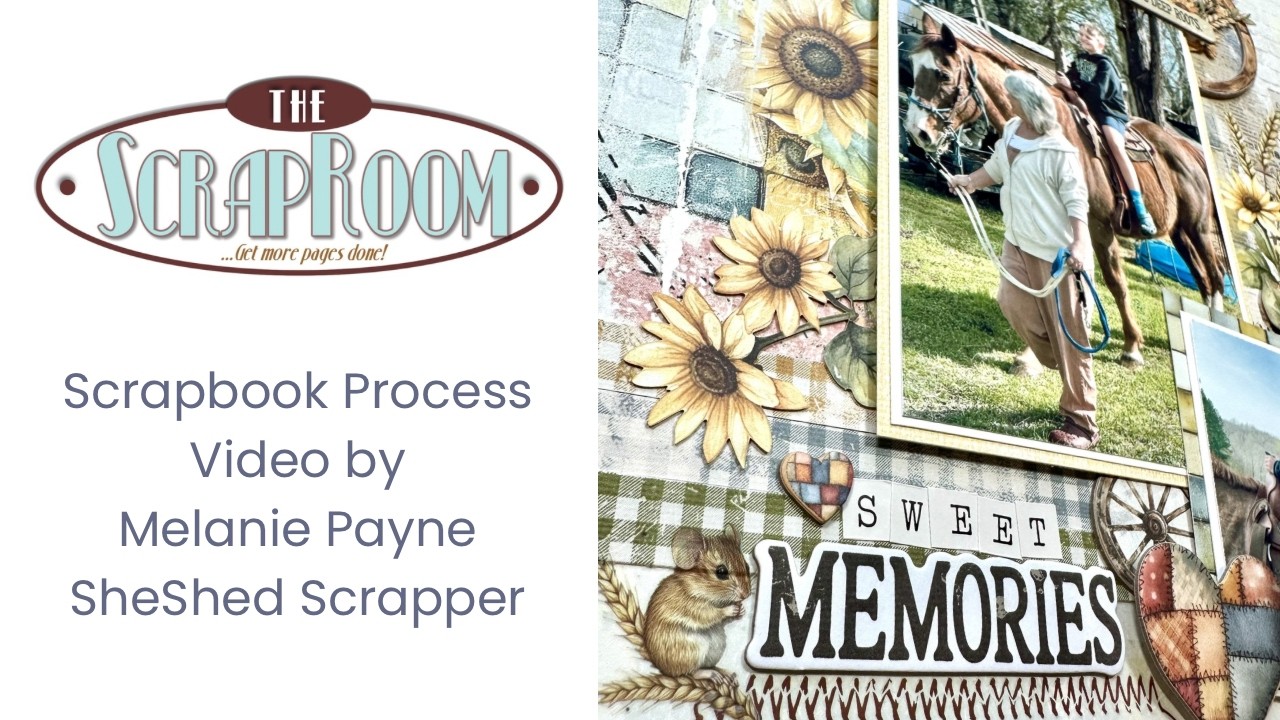 Видео о процессе создания макета для скрапбука // Вкусы месяца от ScrapRoom за март // Whispering...