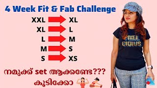 4 Weeks Fit & Fab Challenge|4 ആഴ്ച്ച കൊണ്ട് മെലിഞ്ഞാലോ|Full Body TransformationlSimply Home by Geetz screenshot 5