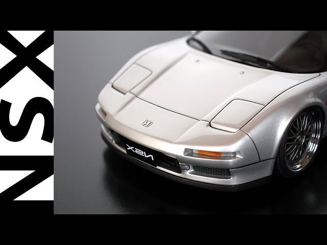 Honda NSX (NA1) 1990 Silver 1/18 ignition model - YouTube