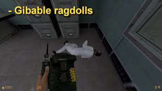 HL1 Co-op: Gibable ragdolls, subtitles, multi-language