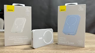Baseus Magnetic Mini bezprzewodowy PowerBank Qi MagSafe do iPhone