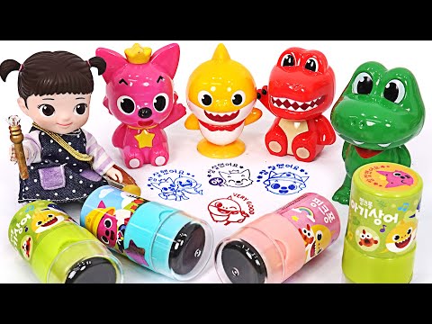 <strong>Good</strong> job! Baby shark, Pinkfong&amp;#39;s Praise Stamp <strong>Play</strong> | PinkyPopTOY