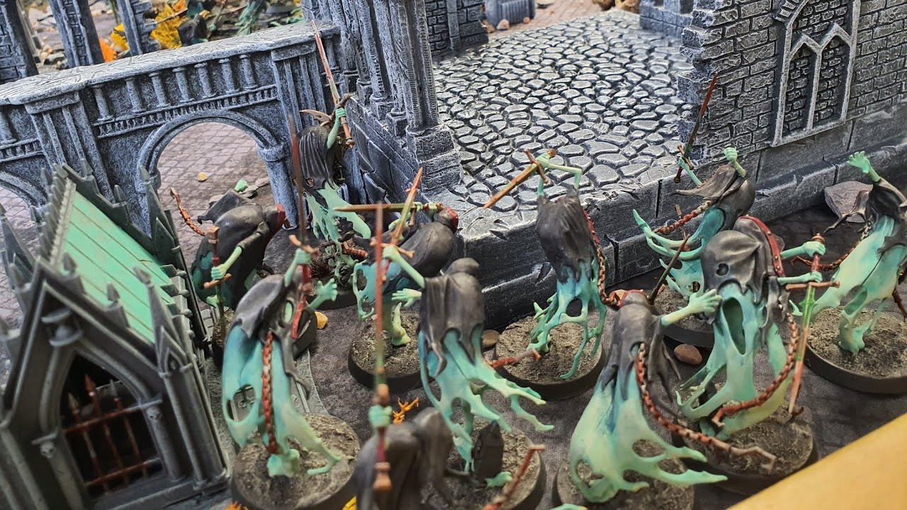 NEW Nighthaunt vs Orruk Warclans - BoneSplitterz : Age of Sigmar Narrative Battle Report