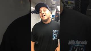 Tour of fast Jack Beckman drag race hauler