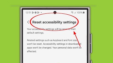 What is Reset accessibility settings | Reset accessibility settings Kya Hota Hai