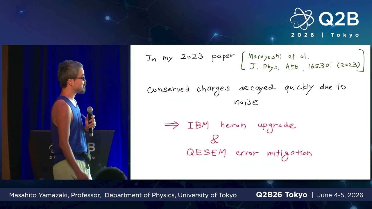 Q2B26 Tokyo | Masahito Yamazaki, Professor, Department of Physics, University of Tokyo