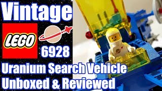 Vintage Lego Space Set 6928 Uranium Search Vehicle Unboxed And Reviewed!