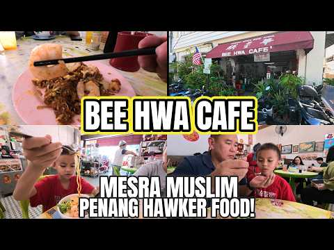Bee Hwa Cafe serves Muslim Friendly Penang food! Tried their char koay teow, curry mee & more!