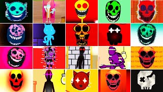 ALL 20 Fanmade The Backdoor Entity Jumpscares in Roblox Doors But in 2D