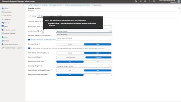 Creating a Windows 10 Autopilot Deployment Profile
