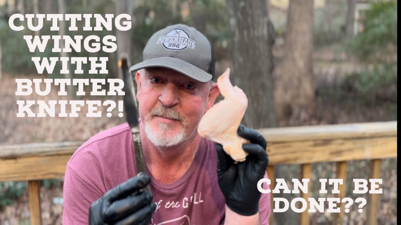 🔪 Can you really cut chicken wings with a butter knife??