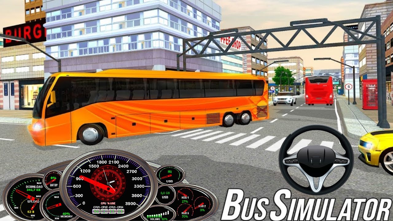 Luxury Coach Bus Driving In Indonesia - Public Bus Transport Simulator - Android Gameplay