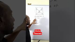 Solving problem involving Circle Theorem #circle #theorem #mathswithgpad #gcse #igcse #sat #maths