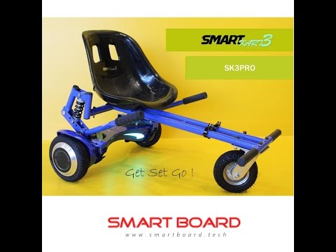 SmartKart 3 Pro - Turn your Hoverboard into GoKart Hoverkart this Summer- Its all about Fun