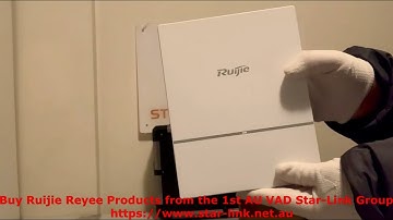 Ruijie RG-AP820-L(V2) 2.4 Gbps Indoor Wireless Access Point Unboxing