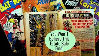 You Won't Believe the Comic Books I Found at an Estate Sale