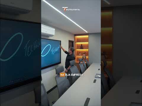 Instalação de painel de LED Techlumens DF_NWSFeFdk