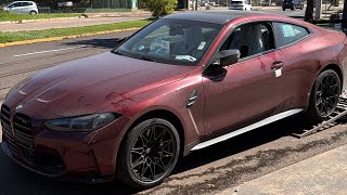 I PICKED UP MY NEW BMW M4 RIGHT OFF THE TRANSPORTER