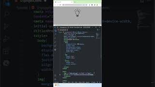 Bulb ON Off in javascript #shorts #shortsfeed #programming