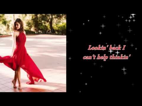 Red Dress Lucy Hale Ft Joe Nichols (Lyrics) - YouTube