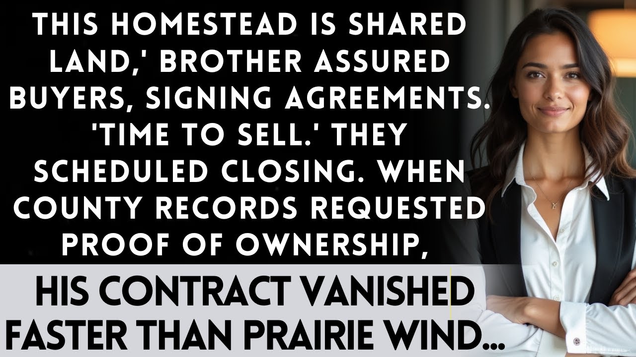 Брат продал мой дом на ранчо — затем сельскохозяйственный совет подтвердил право собственности.